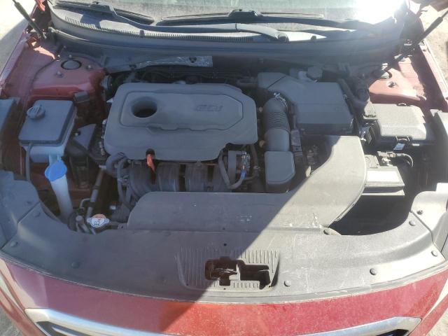 5NPE24AF8HH533139 - 2017 HYUNDAI SONATA SE RED photo 11