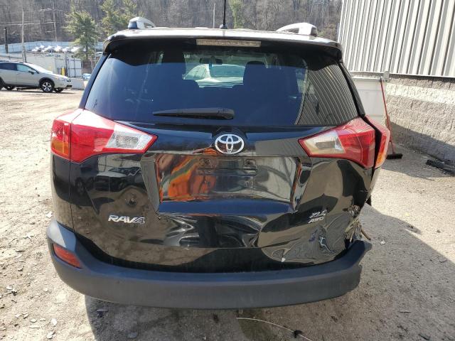 2T3RFREV4DW034703 - 2013 TOYOTA RAV4 XLE BLACK photo 6