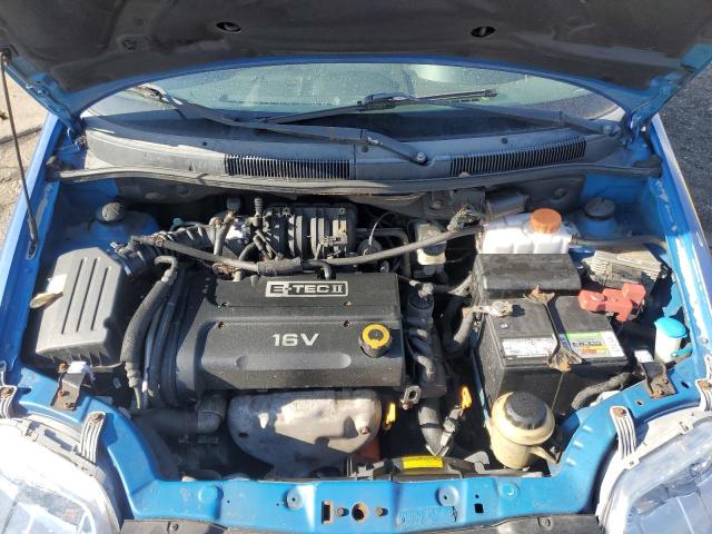 KL1TD66677B787809 - 2007 CHEVROLET AVEO BASE Mavi foto 11