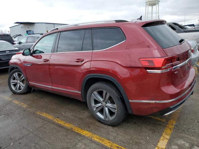 1V2RR2CAXJC570163 - 2018 VOLKSWAGEN ATLAS SEL RED photo 2