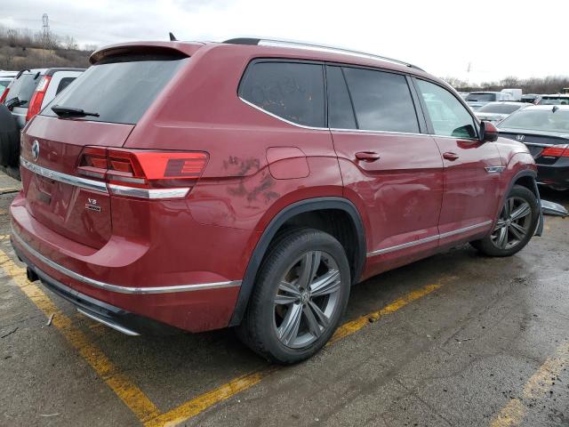 1V2RR2CAXJC570163 - 2018 VOLKSWAGEN ATLAS SEL RED photo 3