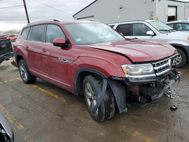 1V2RR2CAXJC570163 - 2018 VOLKSWAGEN ATLAS SEL RED photo 4
