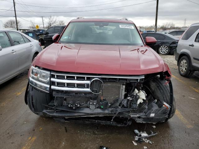1V2RR2CAXJC570163 - 2018 VOLKSWAGEN ATLAS SEL RED photo 5