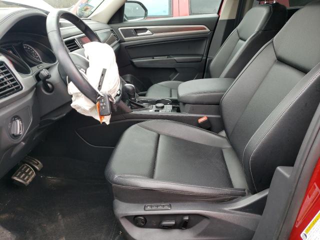 1V2RR2CAXJC570163 - 2018 VOLKSWAGEN ATLAS SEL RED photo 7