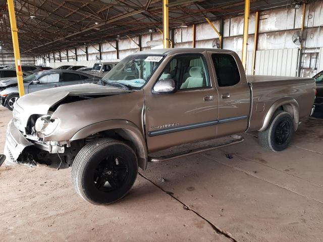 5TBRT34143S351426 - 2003 TOYOTA TUNDRA ACCESS CAB SR5 GOLD photo 1
