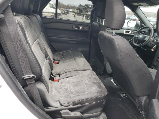 1FM5K8AB1NGA92079 - 2022 FORD EXPLORER POLICE INTERCEPTOR 白色 照片 10