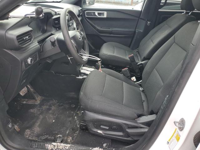 1FM5K8AB1NGA92079 - 2022 FORD EXPLORER POLICE INTERCEPTOR 白色 照片 7
