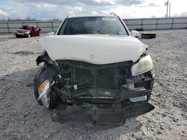 4JGDA5HB4CA001020 - 2012 MERCEDES-BENZ ML 350 4MATIC WHITE photo 5