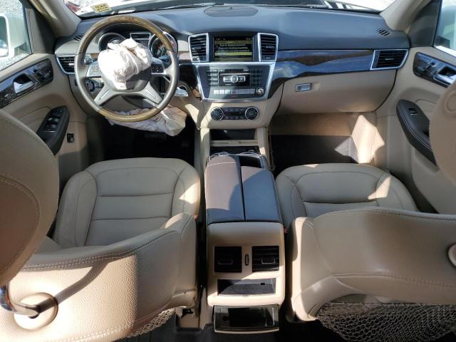 4JGDA5HB4CA001020 - 2012 MERCEDES-BENZ ML 350 4MATIC WHITE photo 8