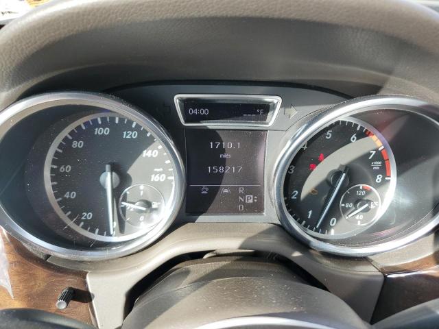 4JGDA5HB4CA001020 - 2012 MERCEDES-BENZ ML 350 4MATIC WHITE photo 9