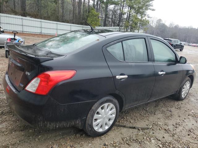 3N1CN7AP8DL828943 - 2013 NISSAN VERSA S BLACK photo 3