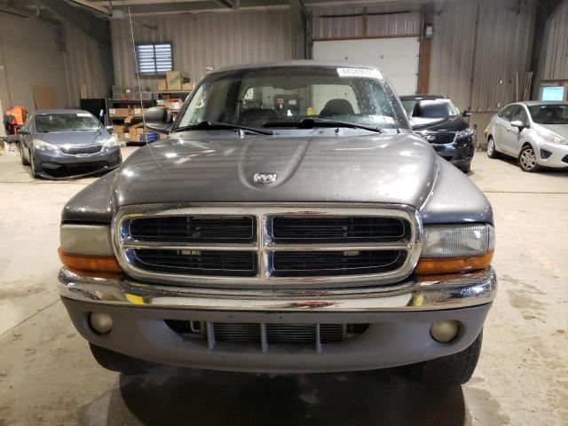 1B7HG2AN21S293863 - 2001 DODGE DAKOTA QUAD GRAY photo 5