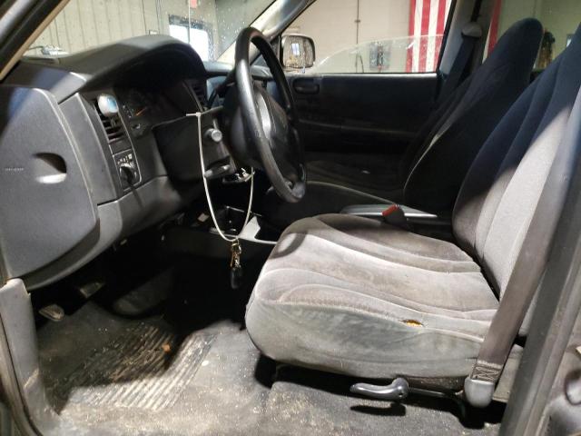 1B7HG2AN21S293863 - 2001 DODGE DAKOTA QUAD GRAY photo 7