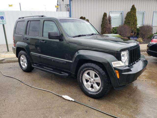 1J4PN2GK2BW520777 - 2011 JEEP LIBERTY SPORT GREEN photo 4