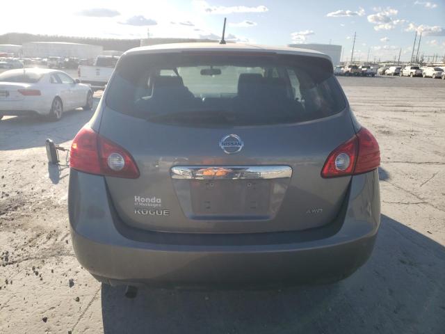 JN8AS5MV4DW610668 - 2013 NISSAN ROGUE S GRAY photo 6