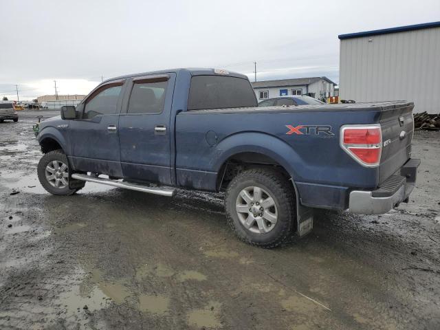 1FTFW1EF4EFA96988 - 2014 FORD F150 SUPERCREW BLUE photo 2