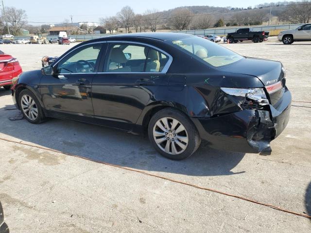 1HGCP2F79BA001574 - 2011 HONDA ACCORD EX BLACK photo 2