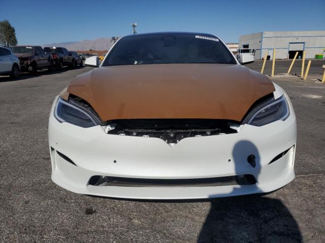 5YJSA1E58NF467806 - 2022 TESLA MODEL S WHITE photo 5