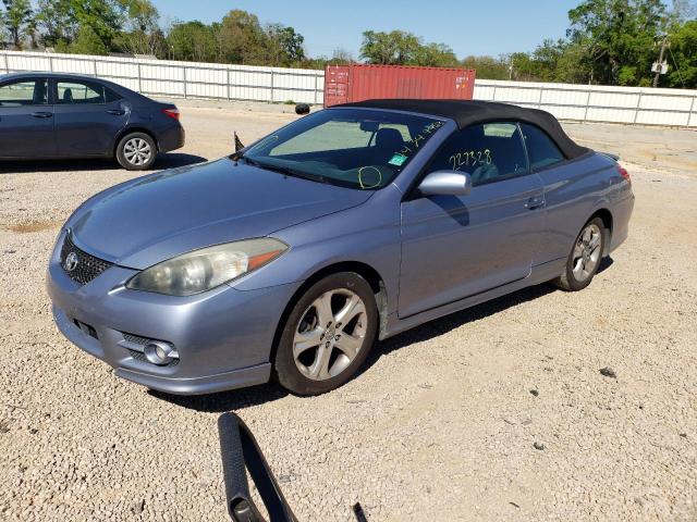 4T1FA38P47U113605 - 2007 TOYOTA CAMRY SOLA SE BLUE photo 1