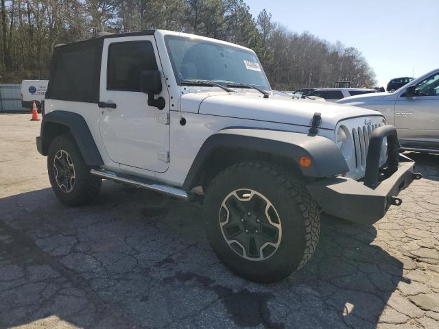 1C4AJWAG9DL654743 - 2013 JEEP WRANGLER SPORT WHITE photo 4