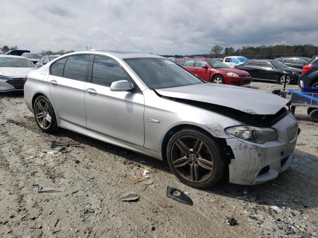 WBAFR9C54BC758644 - 2011 BMW 550 I SILVER photo 4