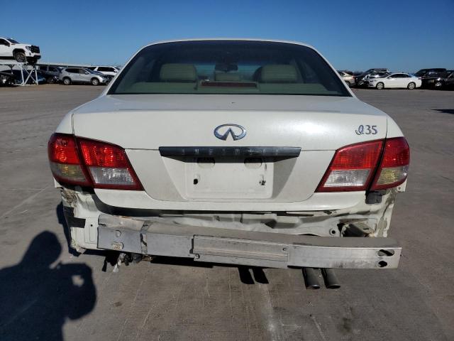 JNKDA31A22T000394 - 2002 INFINITI I35 WHITE photo 6