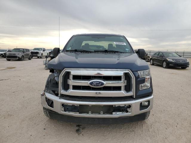 1FTEW1C85HKD17333 - 2017 FORD F150 SUPERCREW BLUE photo 5