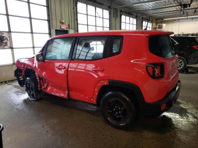 ZACCJBAB0HPF32067 - 2017 JEEP RENEGADE SPORT RED photo 2