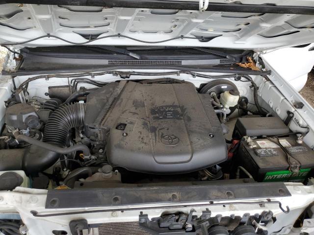 5TFJU4GN3FX081707 - 2015 TOYOTA TACOMA DOUBLE CAB PRERUNNER WHITE photo 11