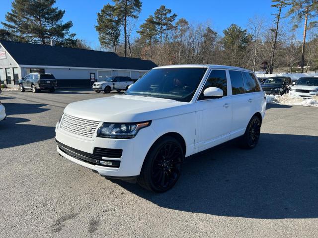SALGV2TF8EA155949 - 2014 LAND ROVER RANGE ROVE AUTOBIOGRAPHY WHITE photo 1