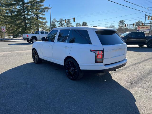 SALGV2TF8EA155949 - 2014 LAND ROVER RANGE ROVE AUTOBIOGRAPHY WHITE photo 3