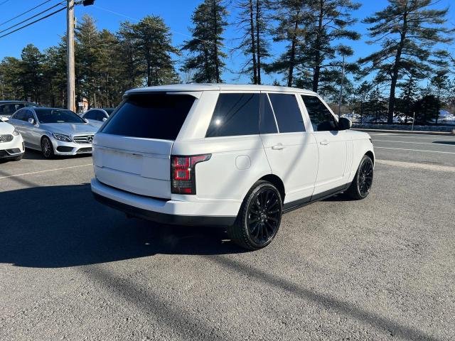 SALGV2TF8EA155949 - 2014 LAND ROVER RANGE ROVE AUTOBIOGRAPHY WHITE photo 4