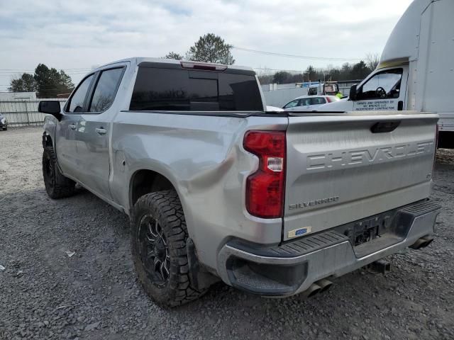 3GCUYDED0KG243948 - 2019 CHEVROLET SILVERADO K1500 LT SILVER photo 2