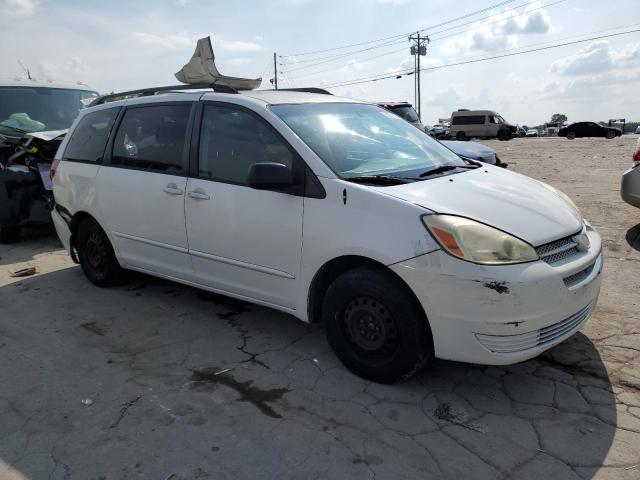 5TDZA23C55S282615 - 2005 TOYOTA SIENNA CE WHITE photo 4