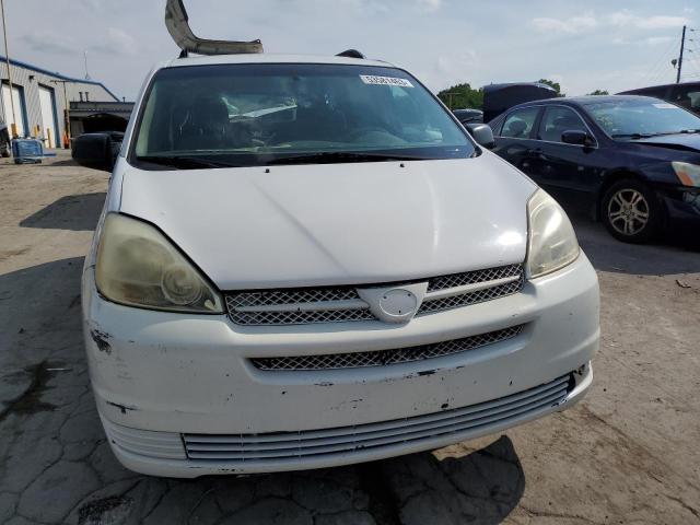 5TDZA23C55S282615 - 2005 TOYOTA SIENNA CE WHITE photo 5