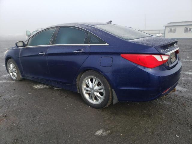 5NPEB4AC8BH044642 - 2011 HYUNDAI SONATA GLS BLUE photo 2