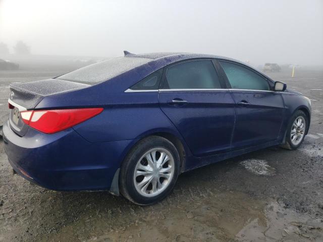 5NPEB4AC8BH044642 - 2011 HYUNDAI SONATA GLS BLUE photo 3