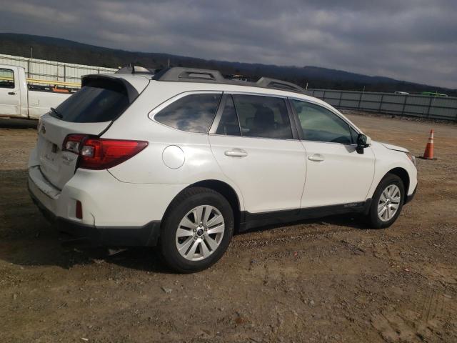 4S4BSADC4H3213827 - 2017 SUBARU OUTBACK 2.5I PREMIUM WHITE photo 3