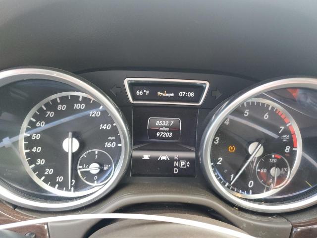 4JGDA5HB8DA152699 - 2013 MERCEDES-BENZ ML 350 4MATIC BLACK photo 9