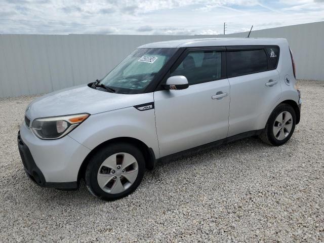 KNDJN2A28F7816505 - 2015 KIA SOUL SILVER photo 1