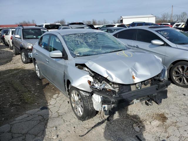 3N1AB7AP5KL612349 - 2019 NISSAN SENTRA S SILVER photo 4