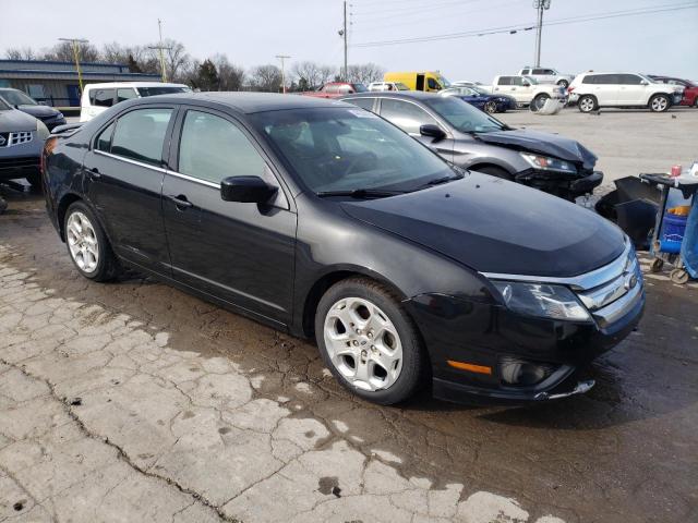 3FAHP0HA6BR170965 - 2011 FORD FUSION SE BLACK photo 4