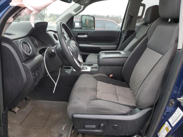 5TFUY5F19FX481339 - 2015 TOYOTA TUNDRA DOUBLE CAB SR/SR5 BLUE photo 7