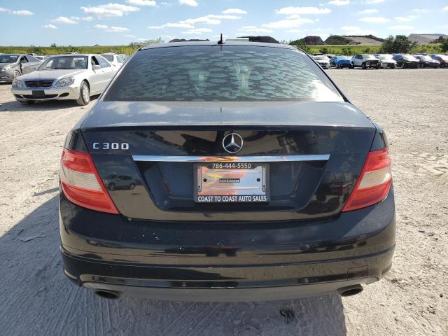 WDDGF54X88R018180 - 2008 MERCEDES-BENZ C 300 BLACK photo 6