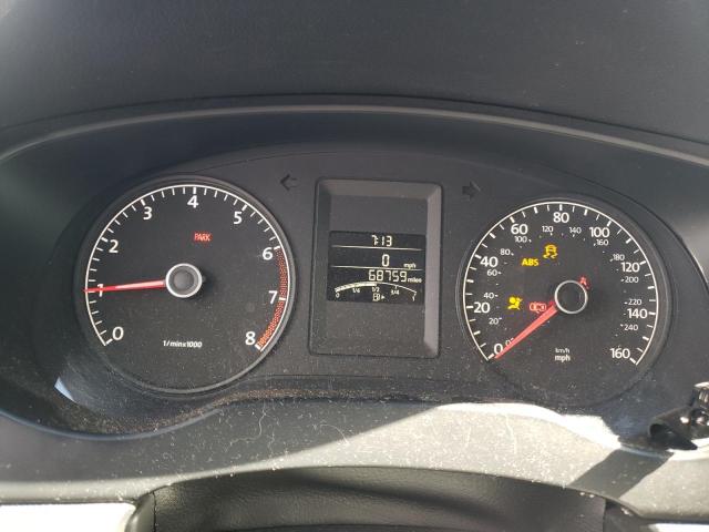 3VW1K7AJ2DM283337 - 2013 VOLKSWAGEN JETTA BASE 灰色 照片 9