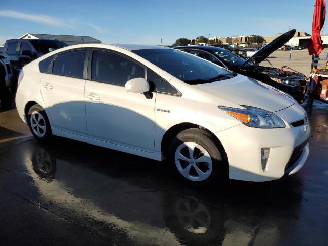 JTDKN3DU8F1921958 - 2015 TOYOTA PRIUS WHITE photo 4