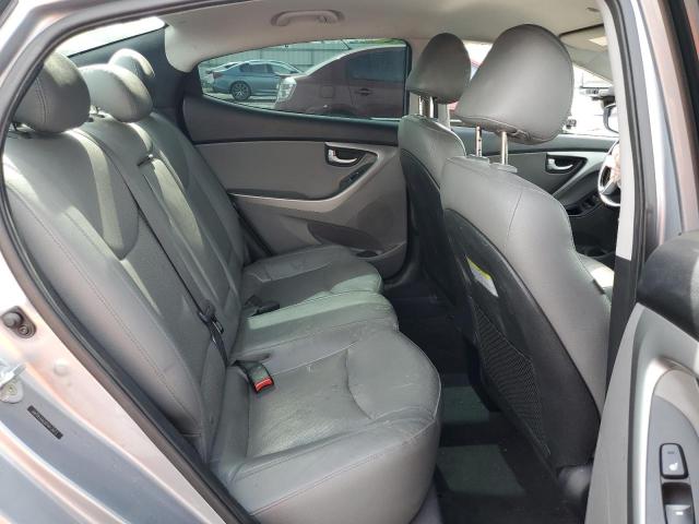 5NPDH4AEXFH612973 - 2015 HYUNDAI ELANTRA SE GRAY photo 10