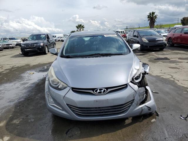 5NPDH4AEXFH612973 - 2015 HYUNDAI ELANTRA SE GRAY photo 5