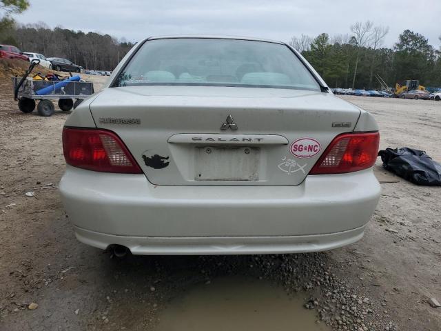 4A3AA46G02E113107 - 2002 MITSUBISHI GALANT ES BEIGE photo 6