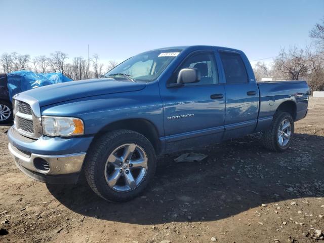 3D7HU18N72G127751 - 2002 DODGE RAM 1500 BLUE photo 1